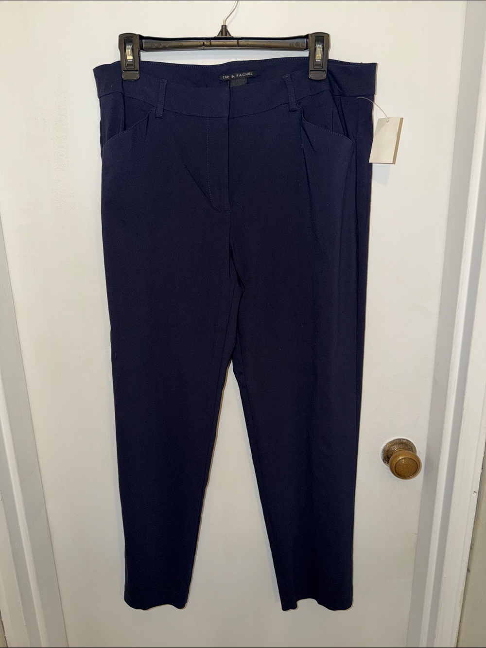 Zac & Rachel NWT Navy Straight Leg Dress Pants